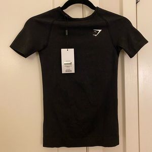 Gymshark Vital Seamless T-Shirt - Black Marl